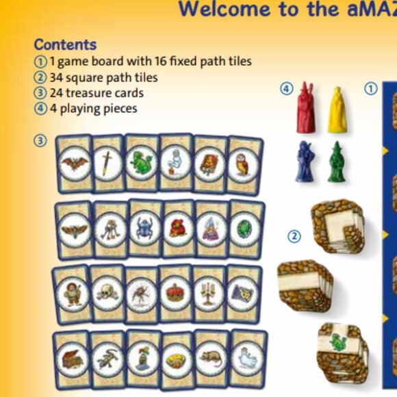 New Sealed Ravensburger Game Labyrinth Family Board Game - English Version - Picture 8 of 13